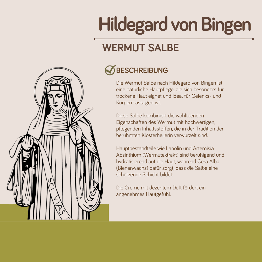 Bild von Wermut Salbe 50ml, nach Hildegard